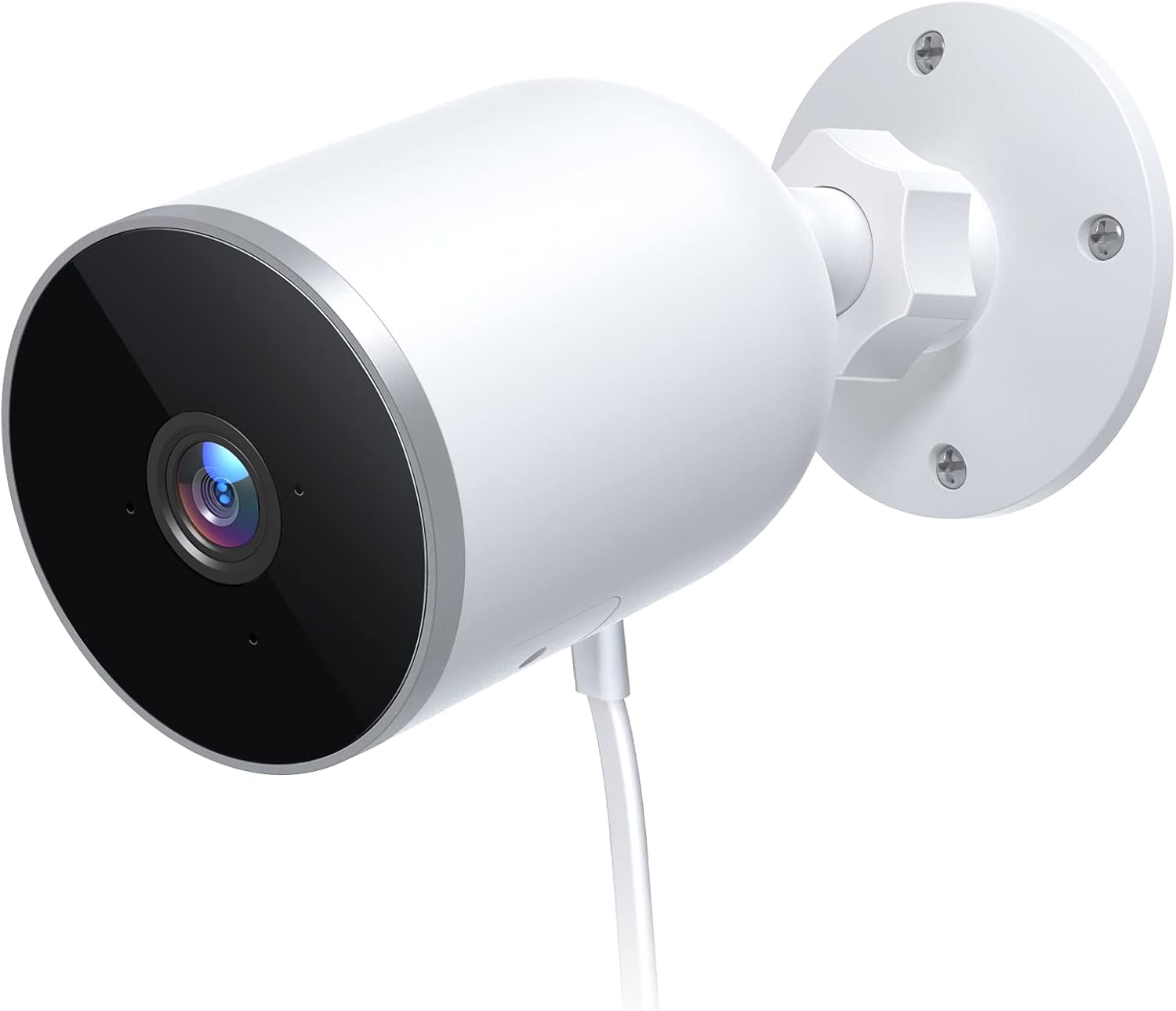 Security Camera Outdoor, 1080p HD Video, IP66 Waterproof WiFi White CCTV Camera, Clear Night Vision, Two Way Audio, Infrared Motion Detection Sensor, Work with Alexa Guarantee of Safety Security Camera Outdoor, 1080p HD Video, IP66 Waterproof WiFi White CCTV Camera, Clear Night Vision, Two Way Audio, Infrared Motion Detection Sensor, Work with Alexa Guarantee of Safety
